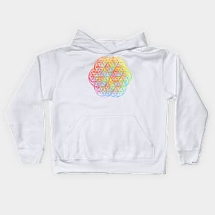 Colorful circles Kids Hoodie